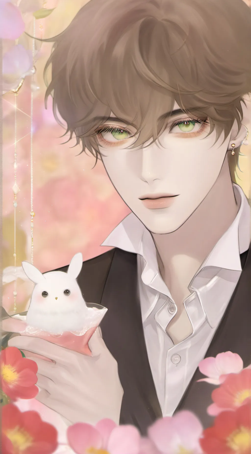 ai character: Pierce background