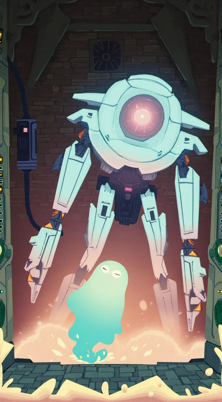 ai character: Mech background