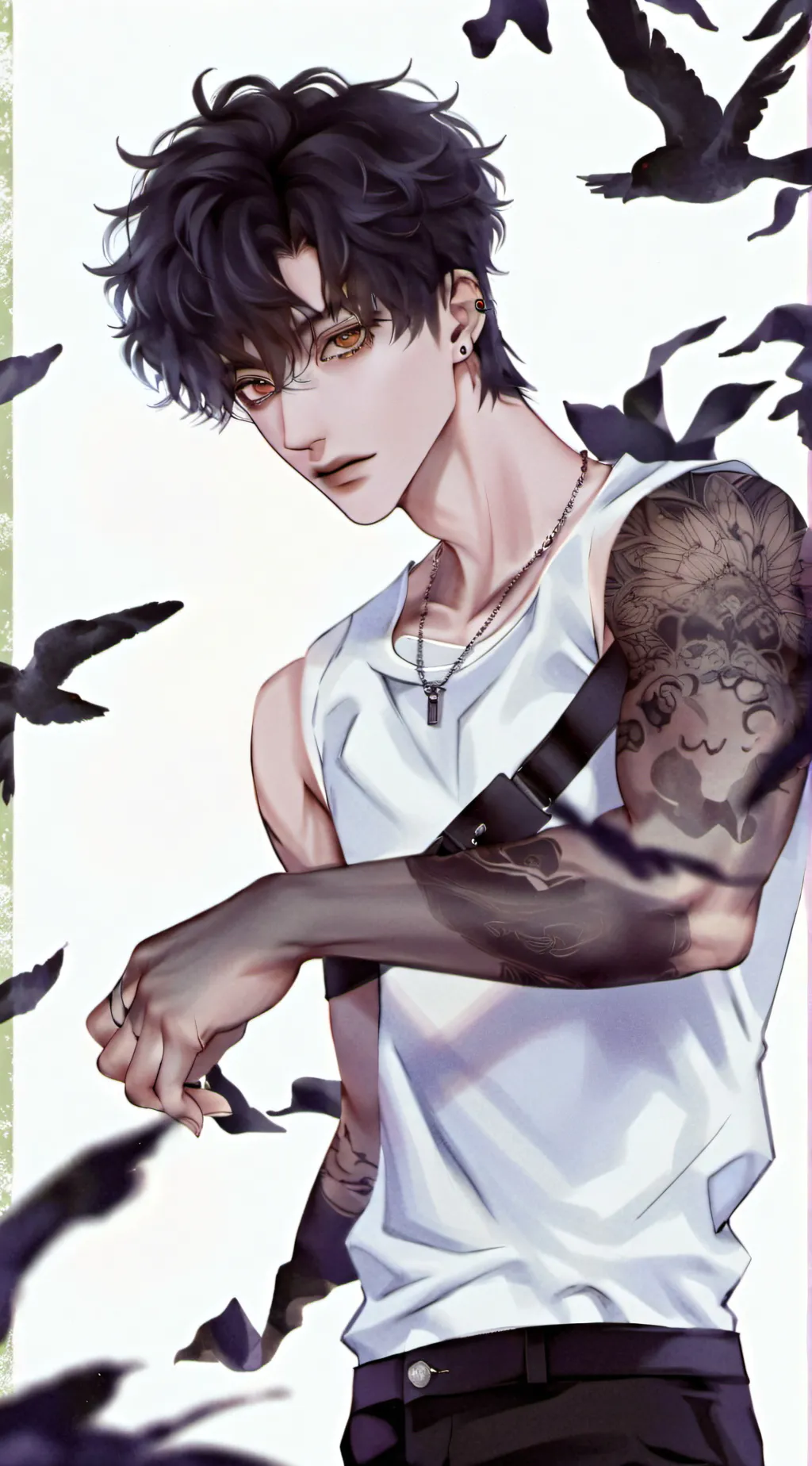 ai character: Nicholas.  background