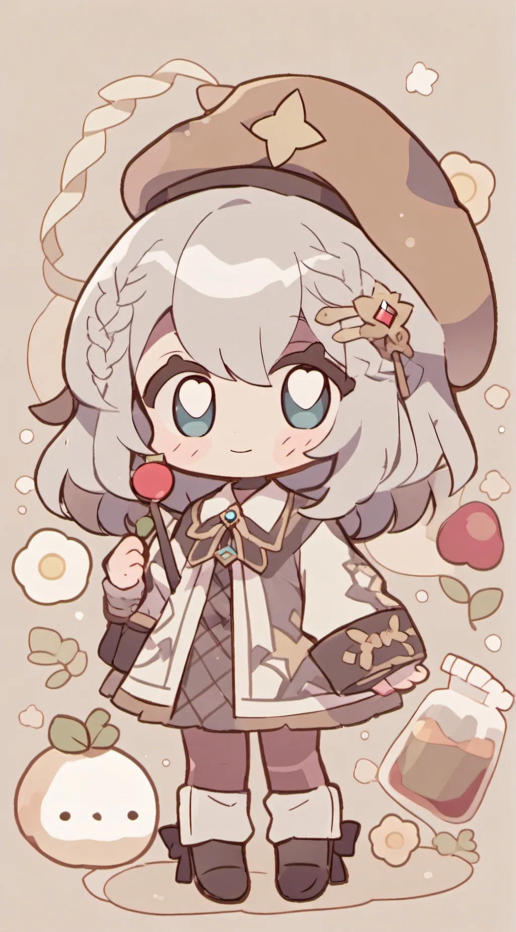 ai character: violot background