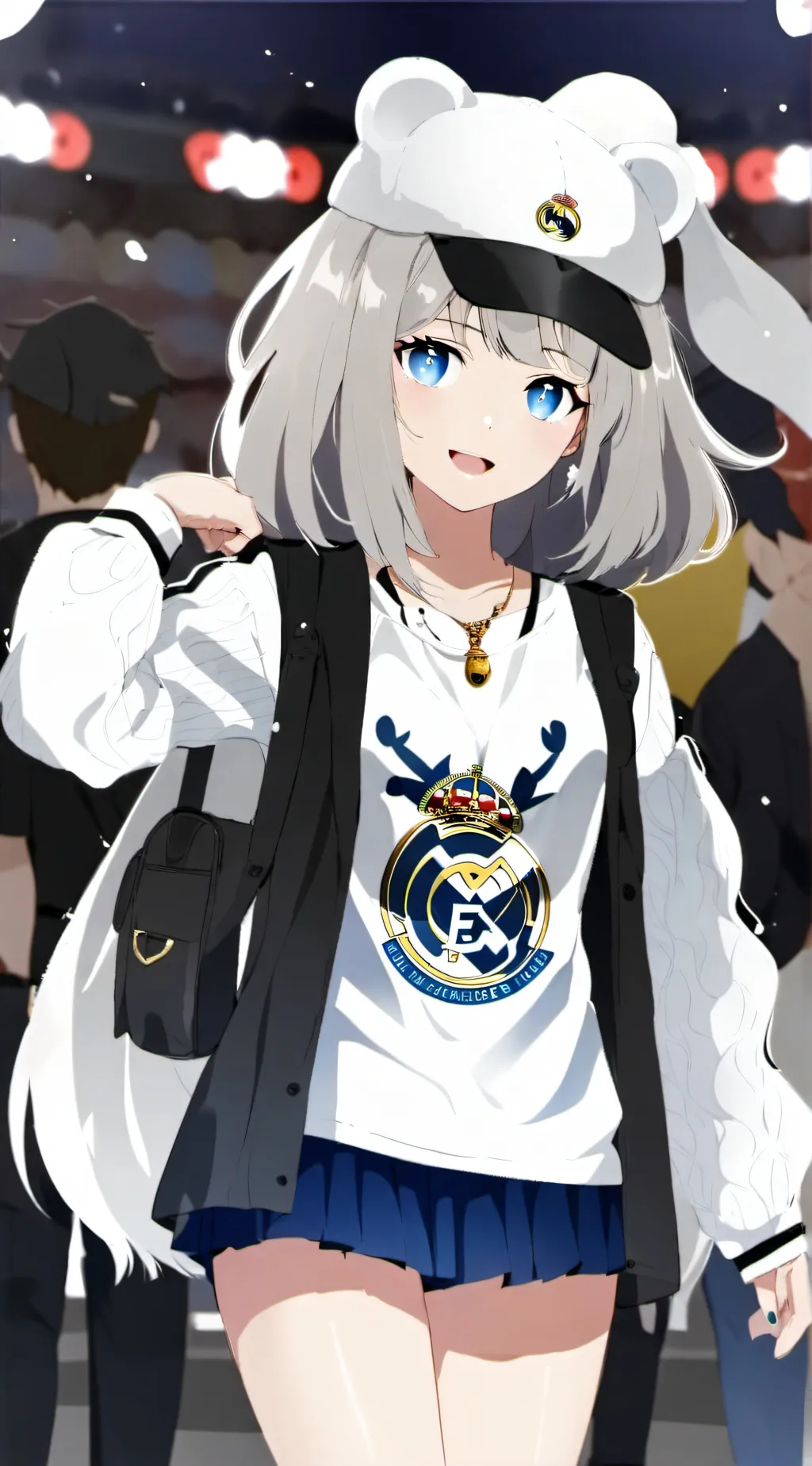 ai character: rose background