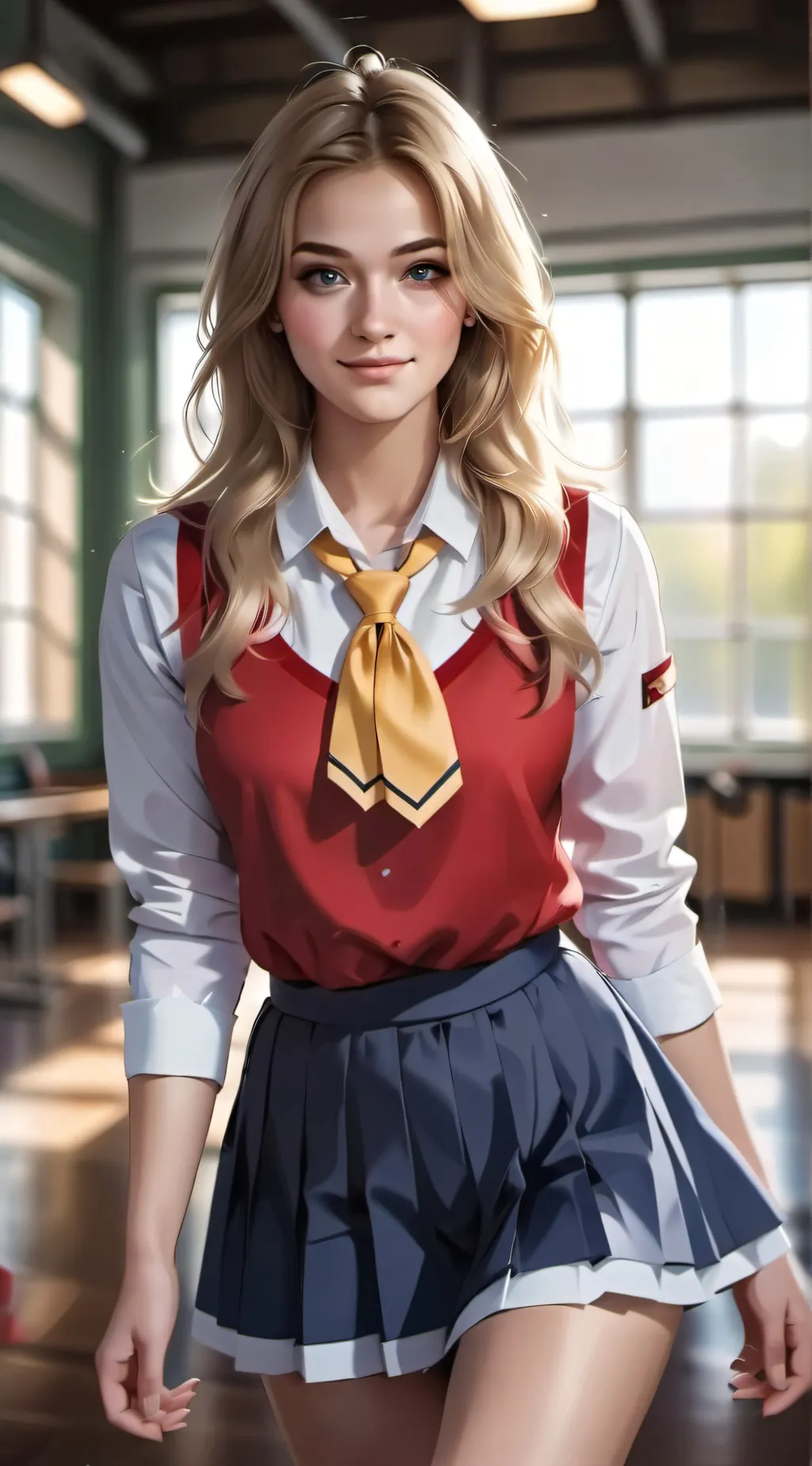 ai character: Maya background