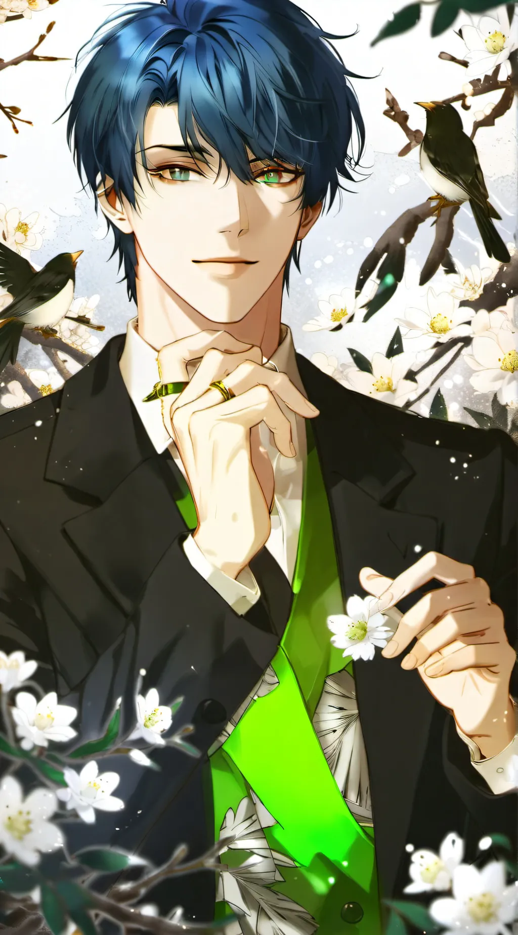 ai character: Raven background