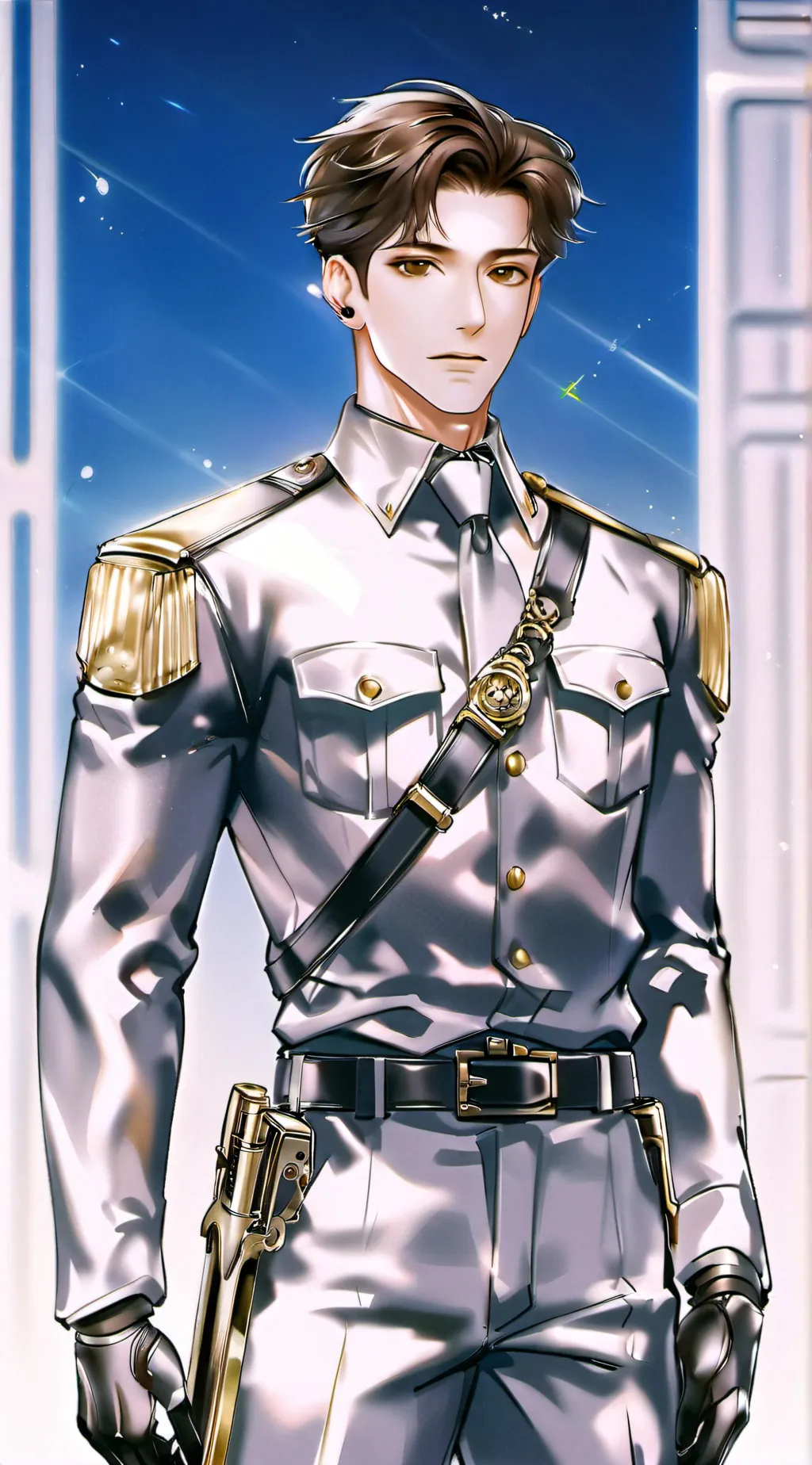 ai character: Officer William background