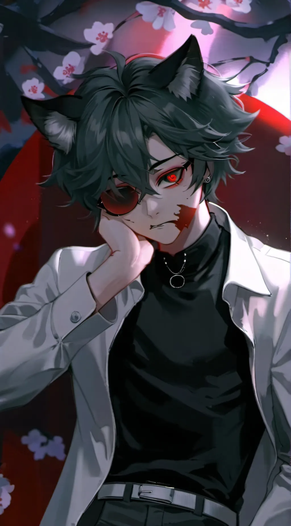 ai character: Bakougo et deku ❤️ background