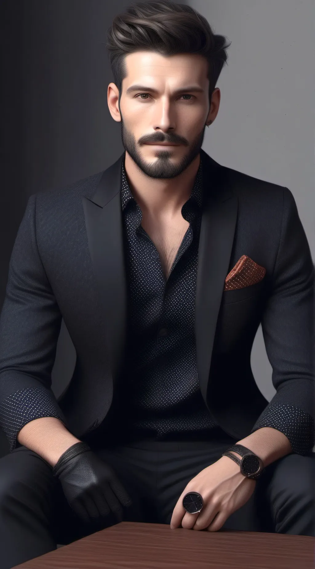 ai character: spider man background