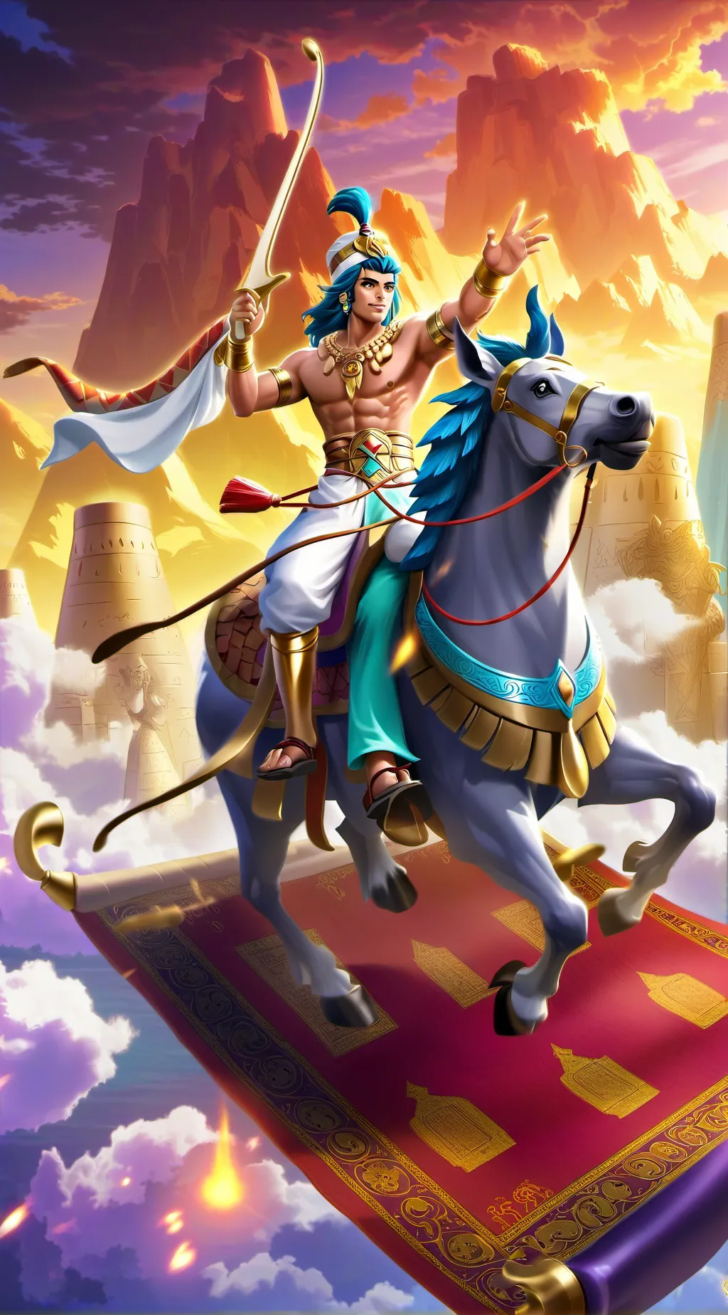 ai character: aladin background