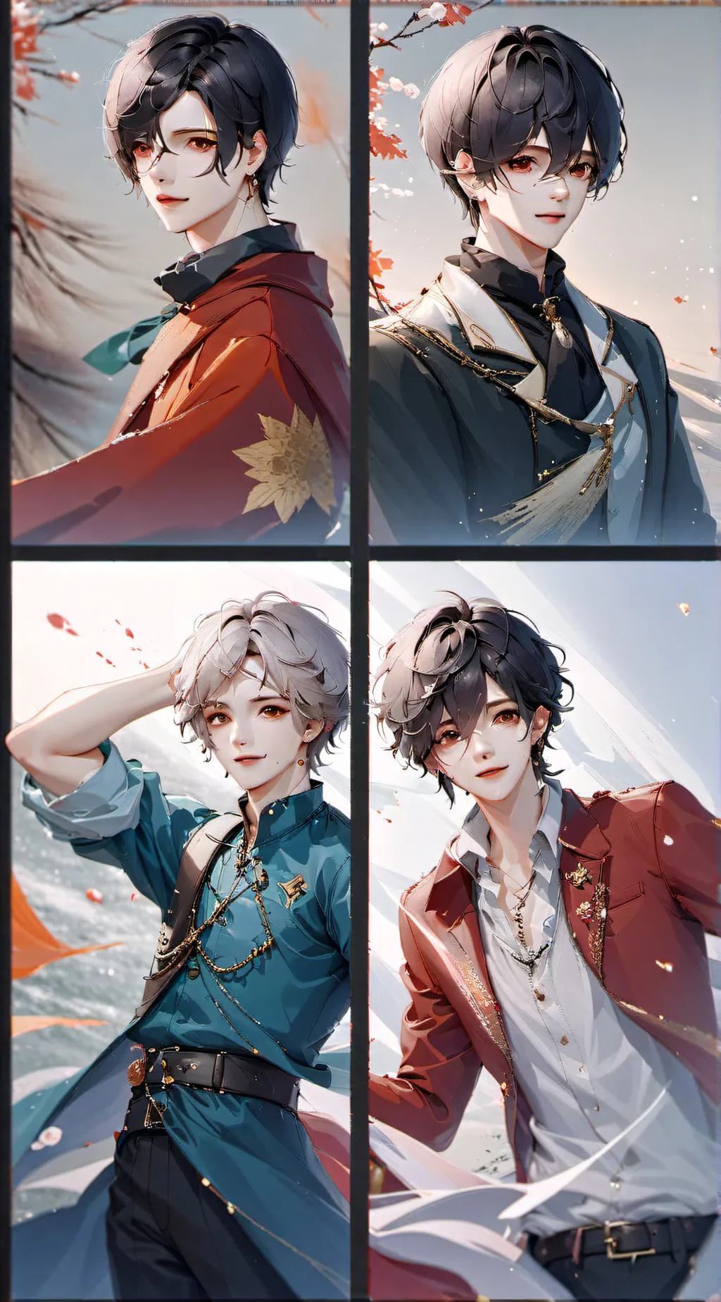 ai character: 4 Brothers  background