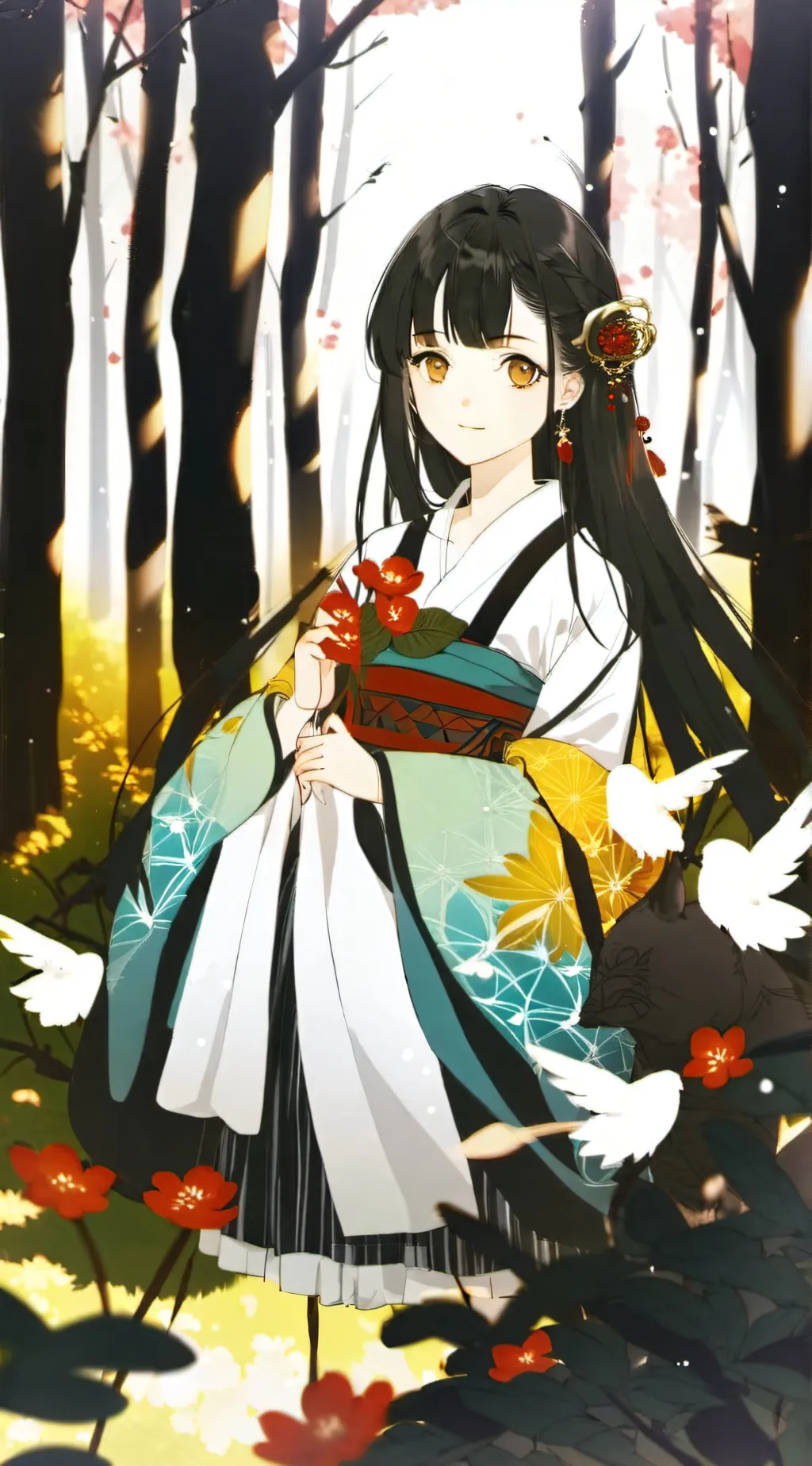 ai character: Mui x Gyomei background