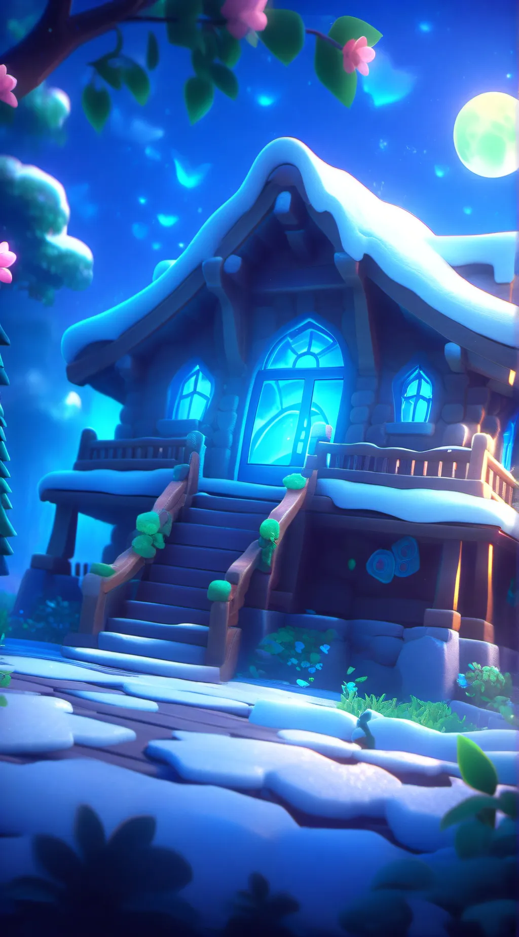 ai character: Gravity falls background