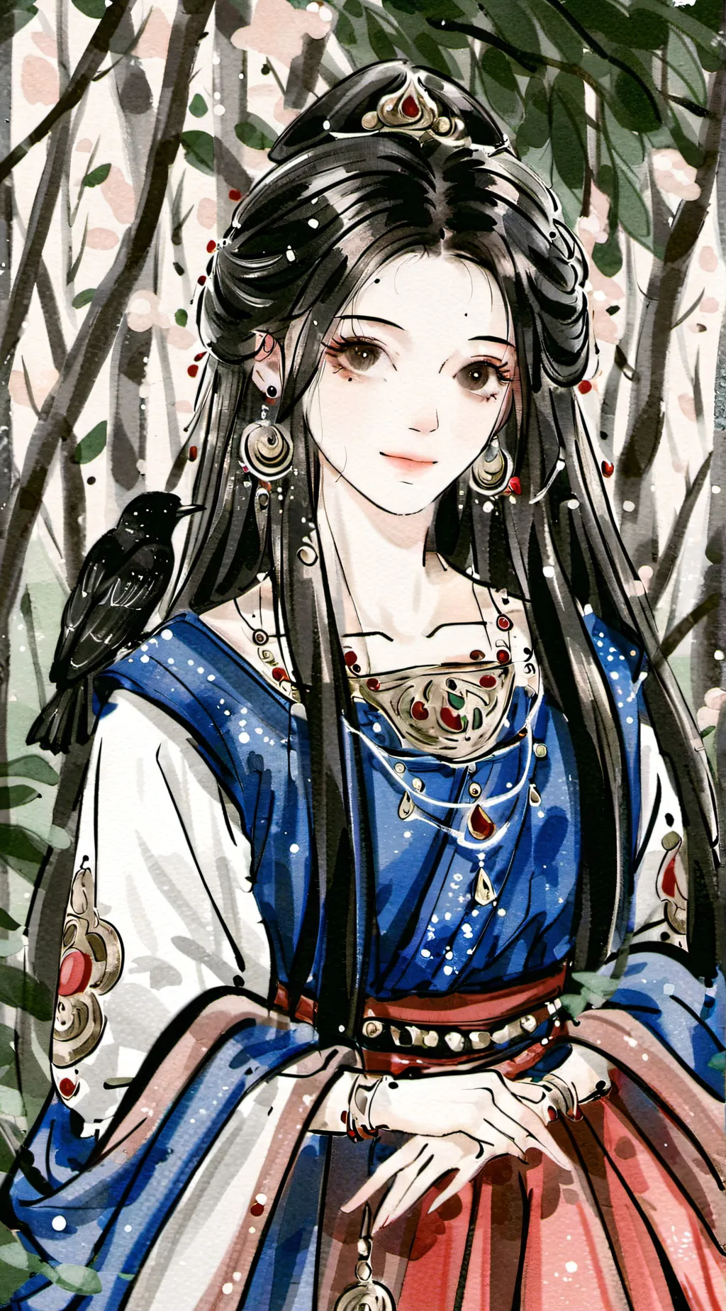 ai character: 🩷 Danna🩷 background