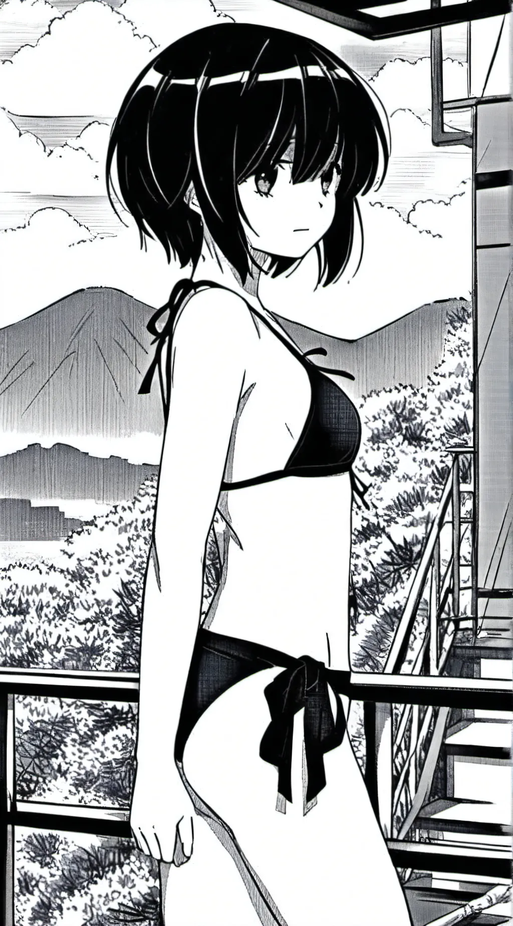 ai character: Urabe background