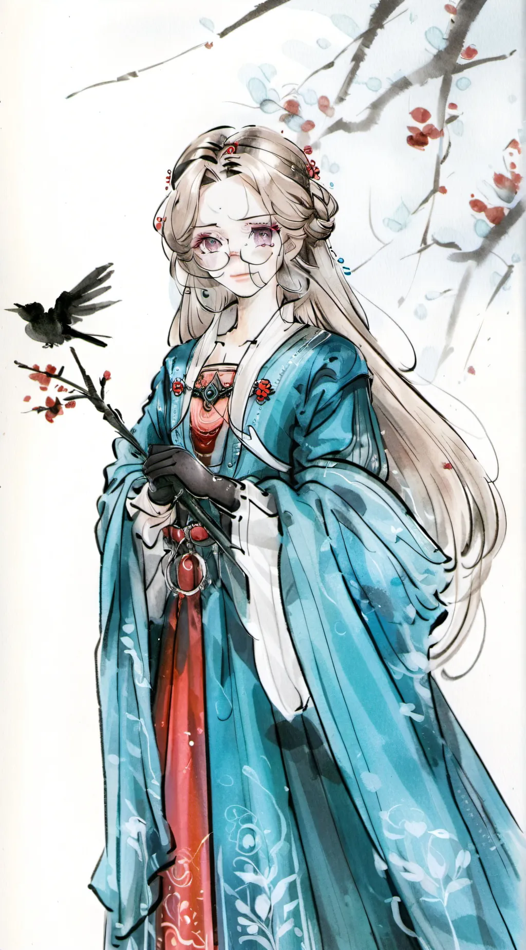 ai character: fairy ds background