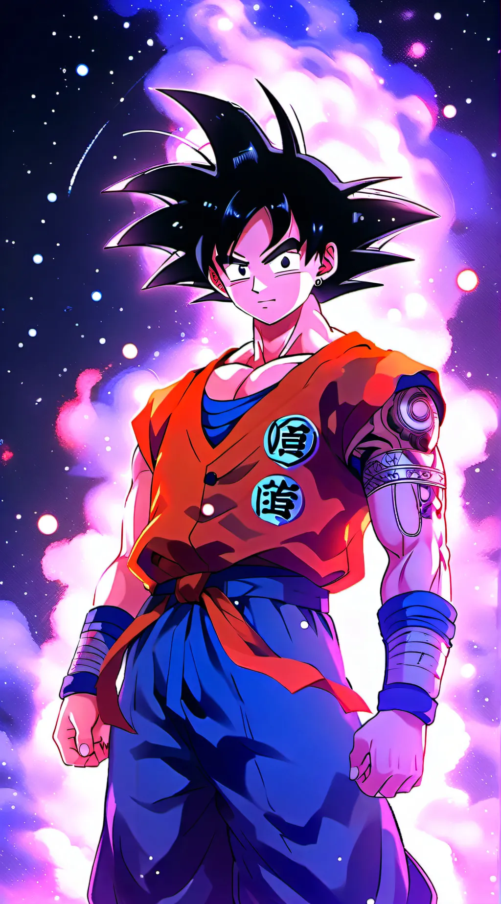 ai character: Goku  background