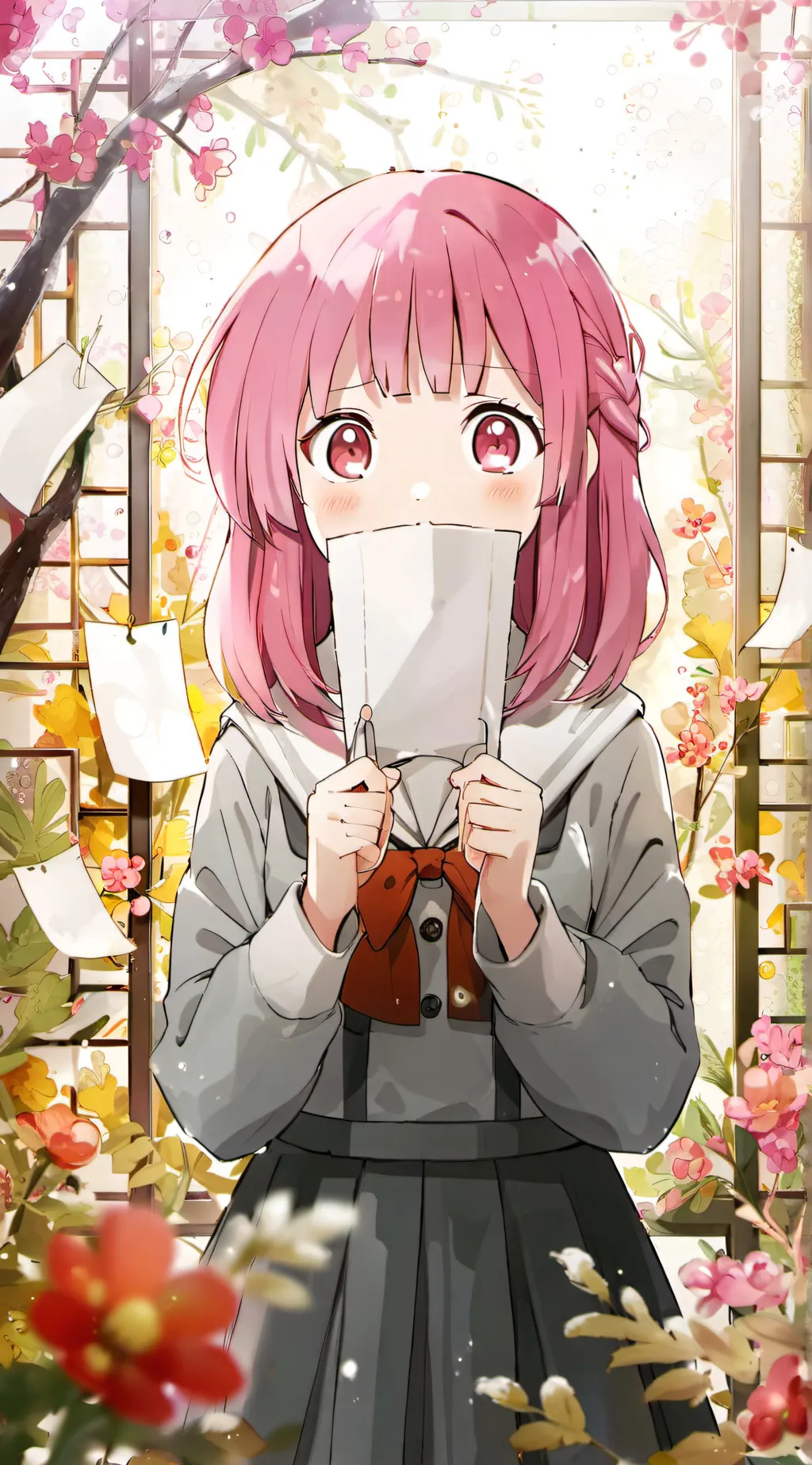 ai character: Sakura Mizuno background