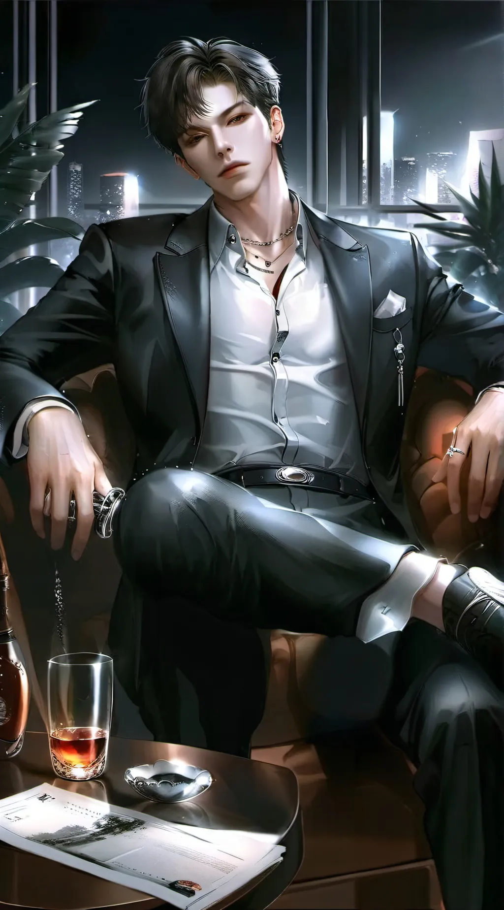 ai character: Gabriel  background