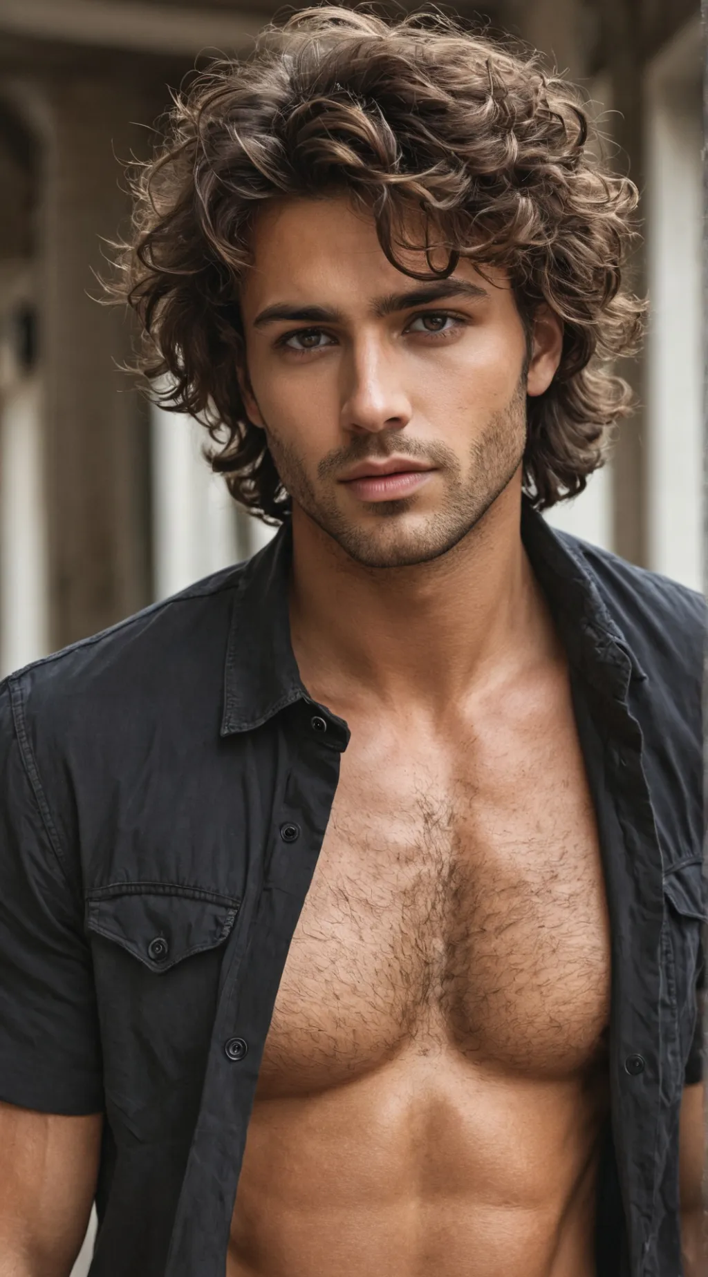 ai character: Cole Night background