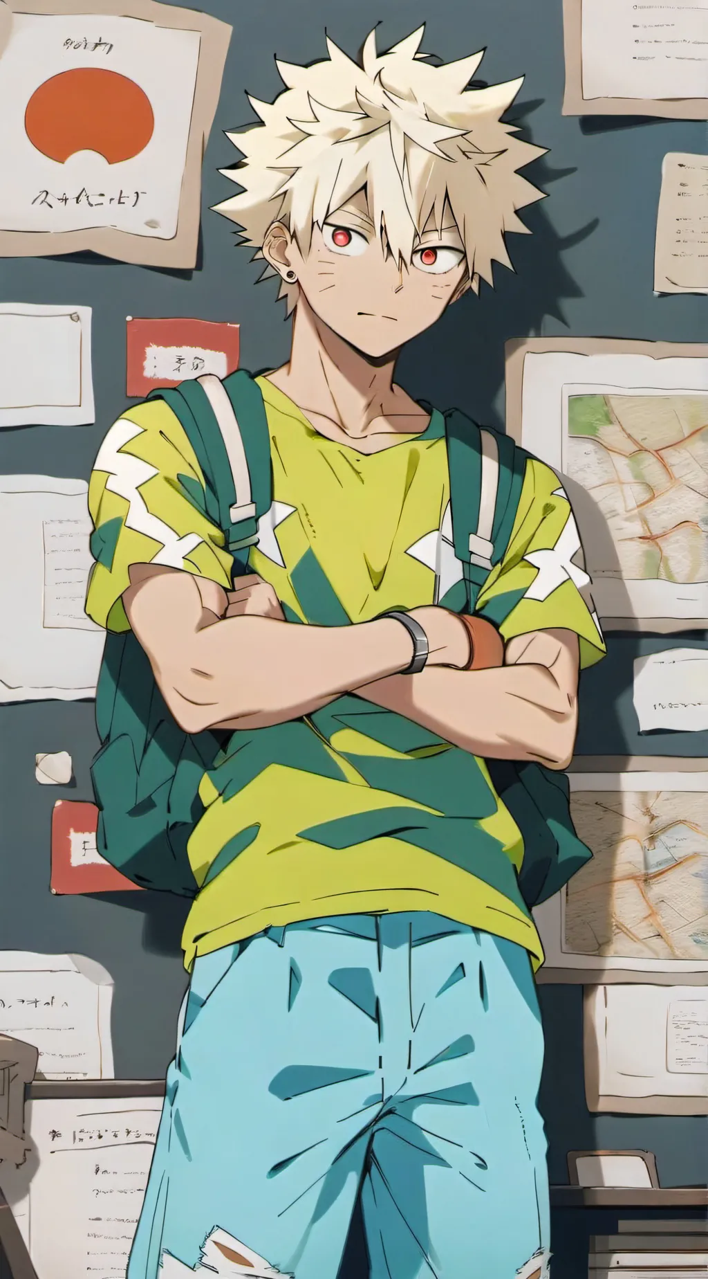 ai character: MHA infection  background