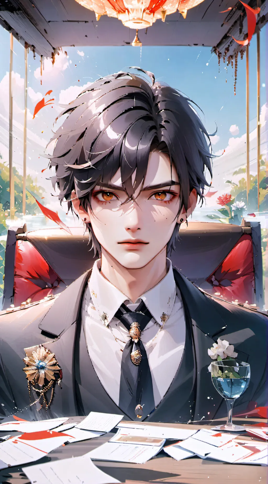 ai character: Rey background