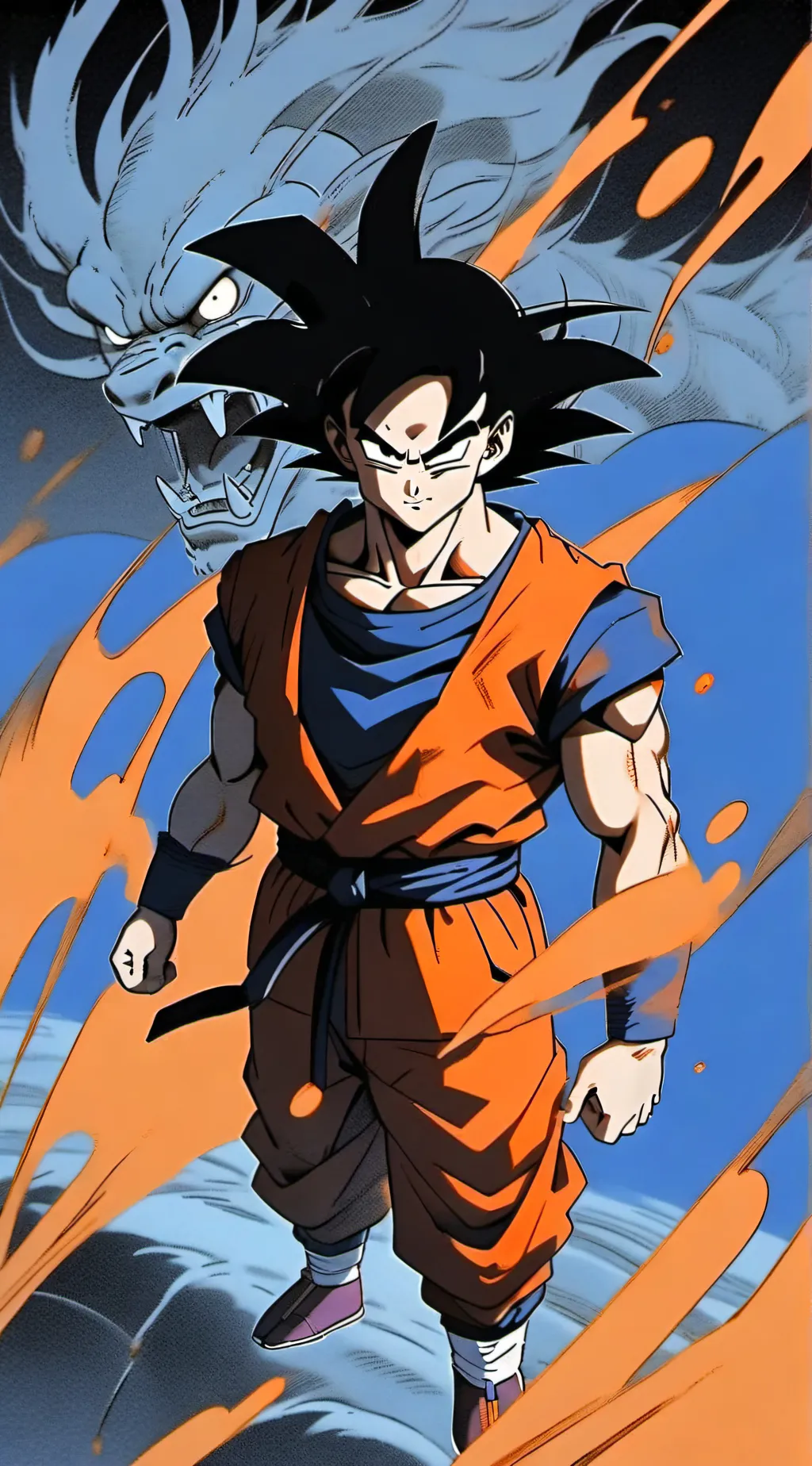 ai character: Goku background