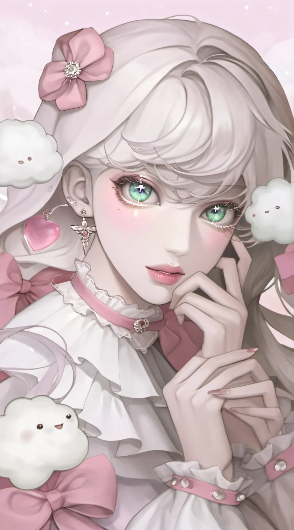 ai character: mina background