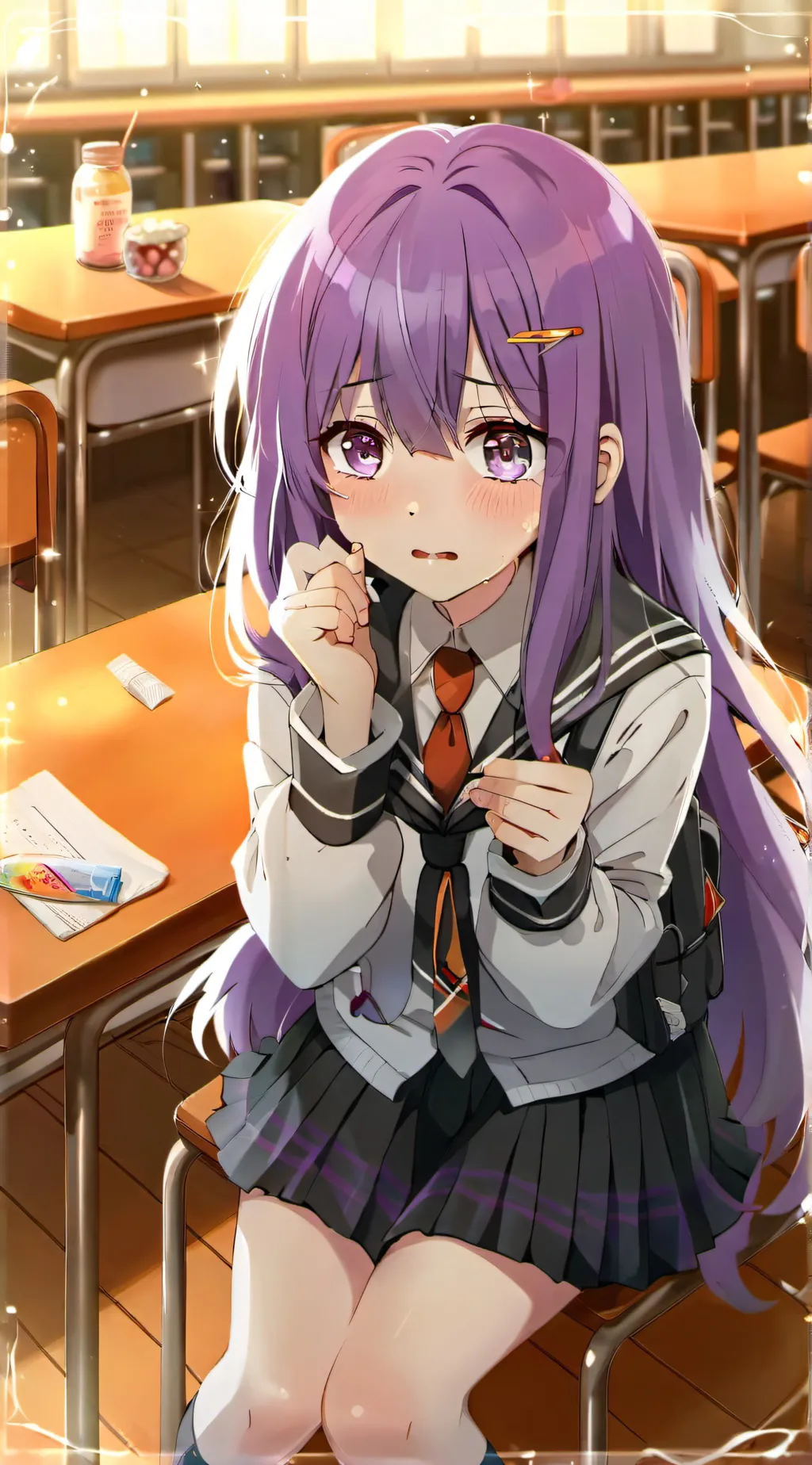 ai character: Mira background