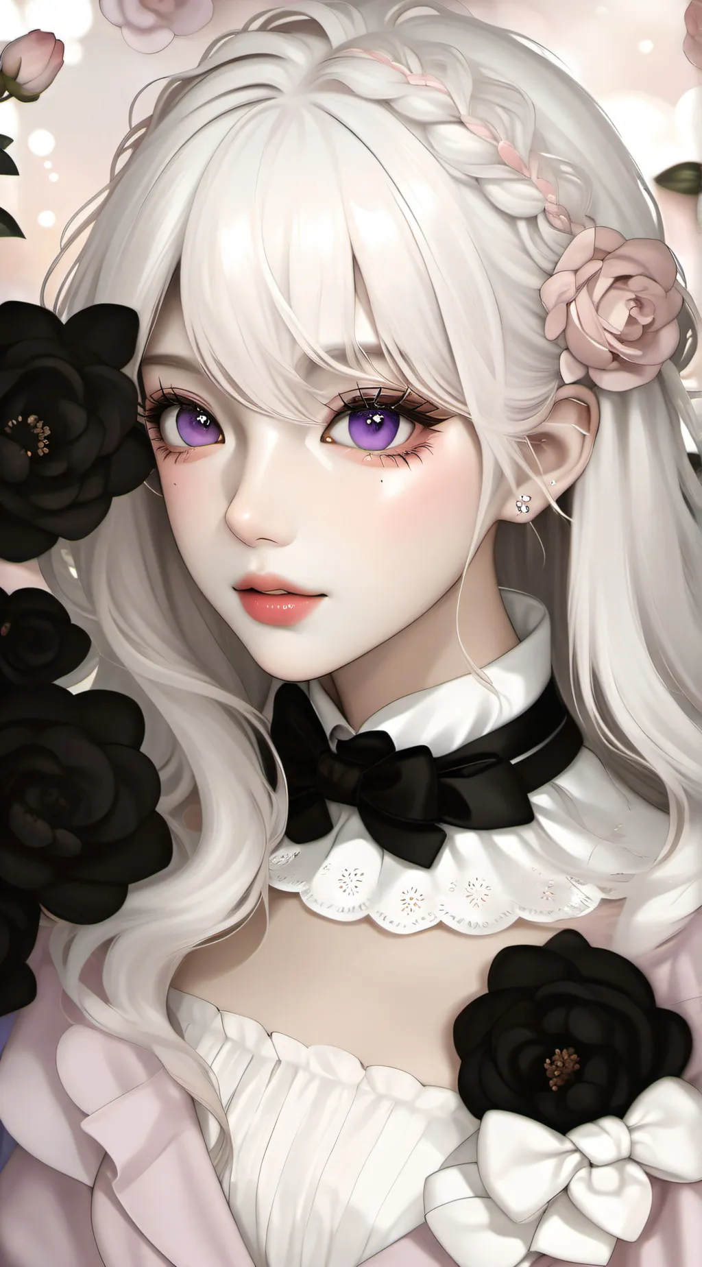 ai character: Katie  background