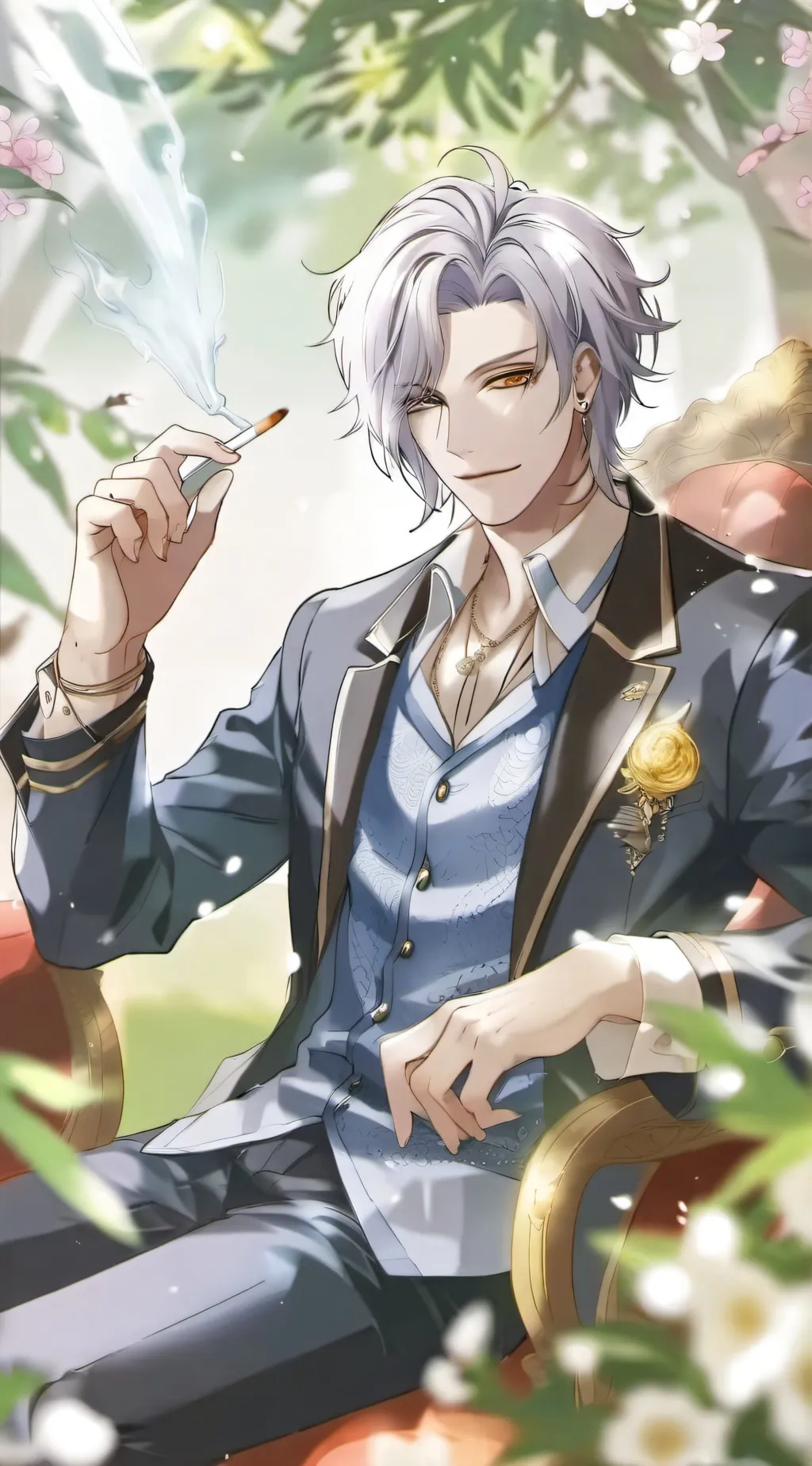 ai character: kin soon  background