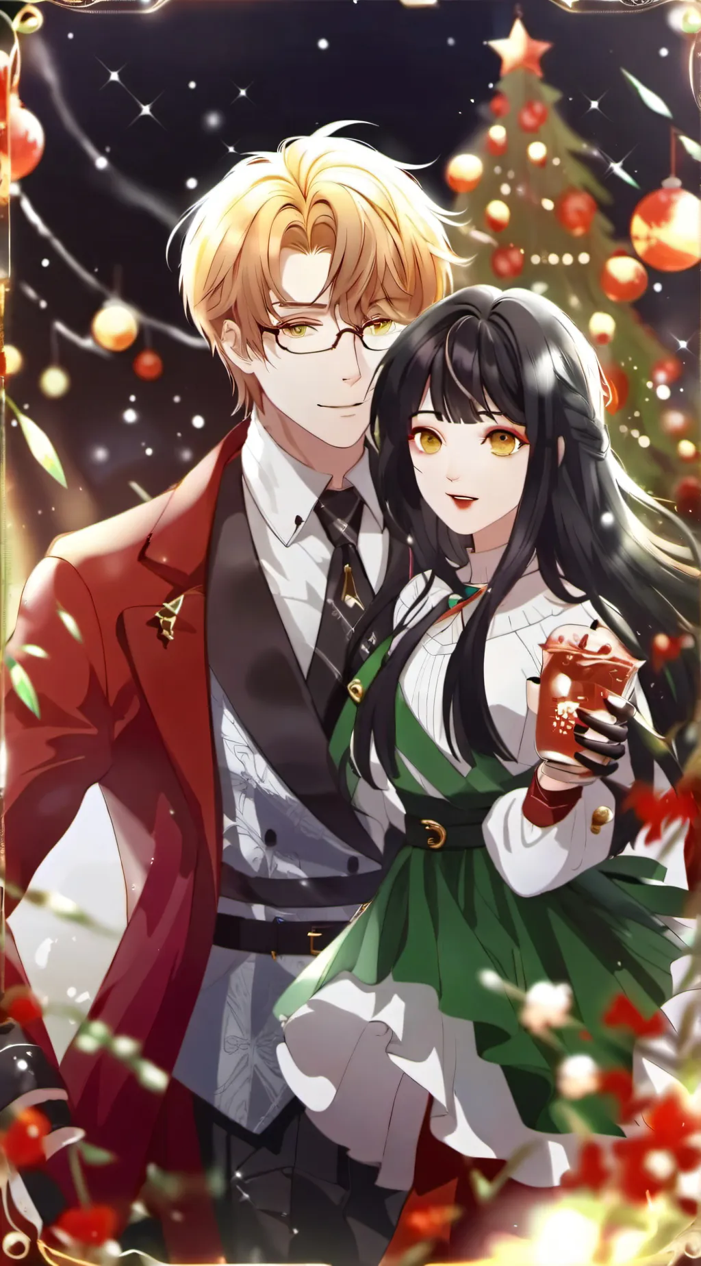 ai character: Luke and Shasha background