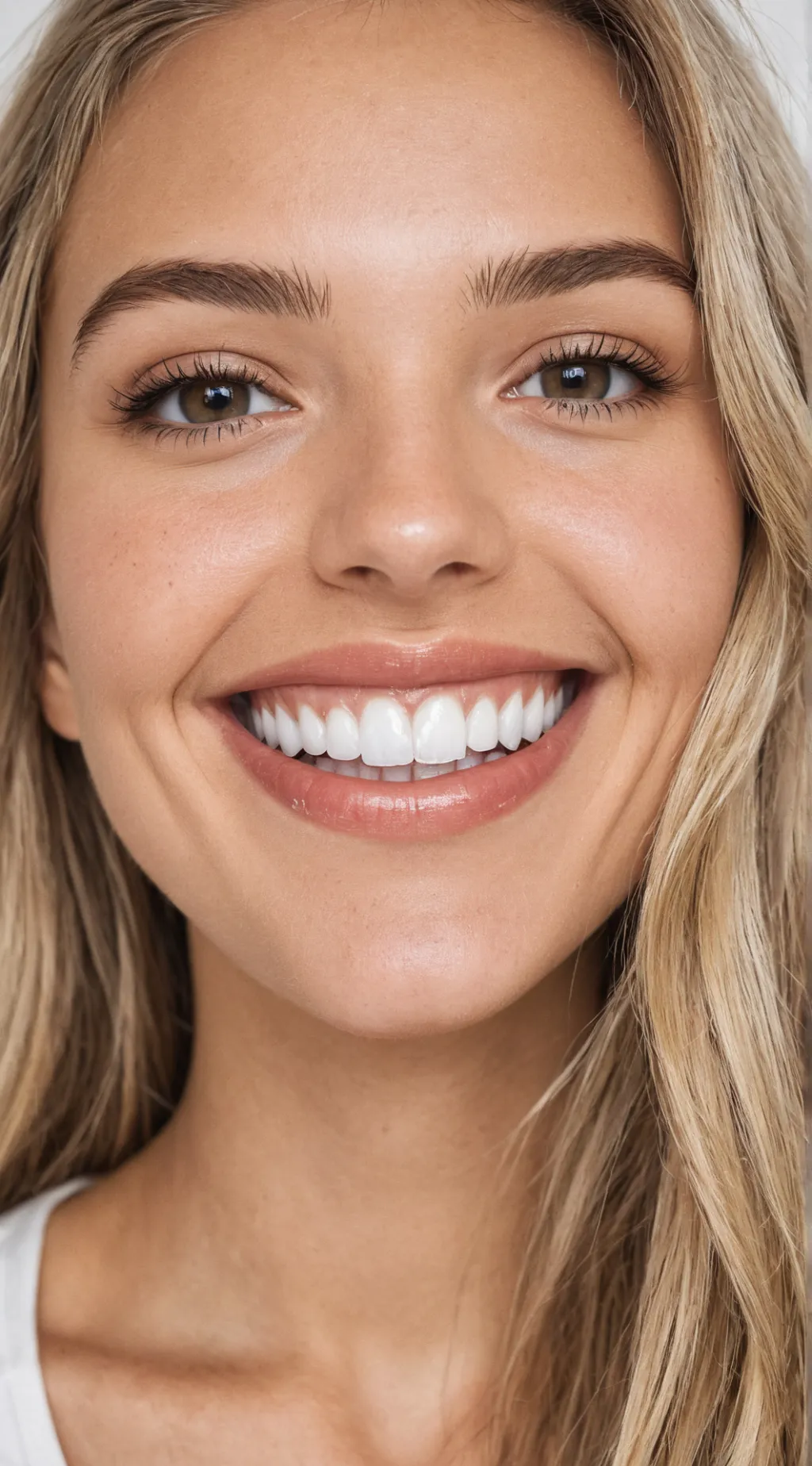 ai character: infected smile  background