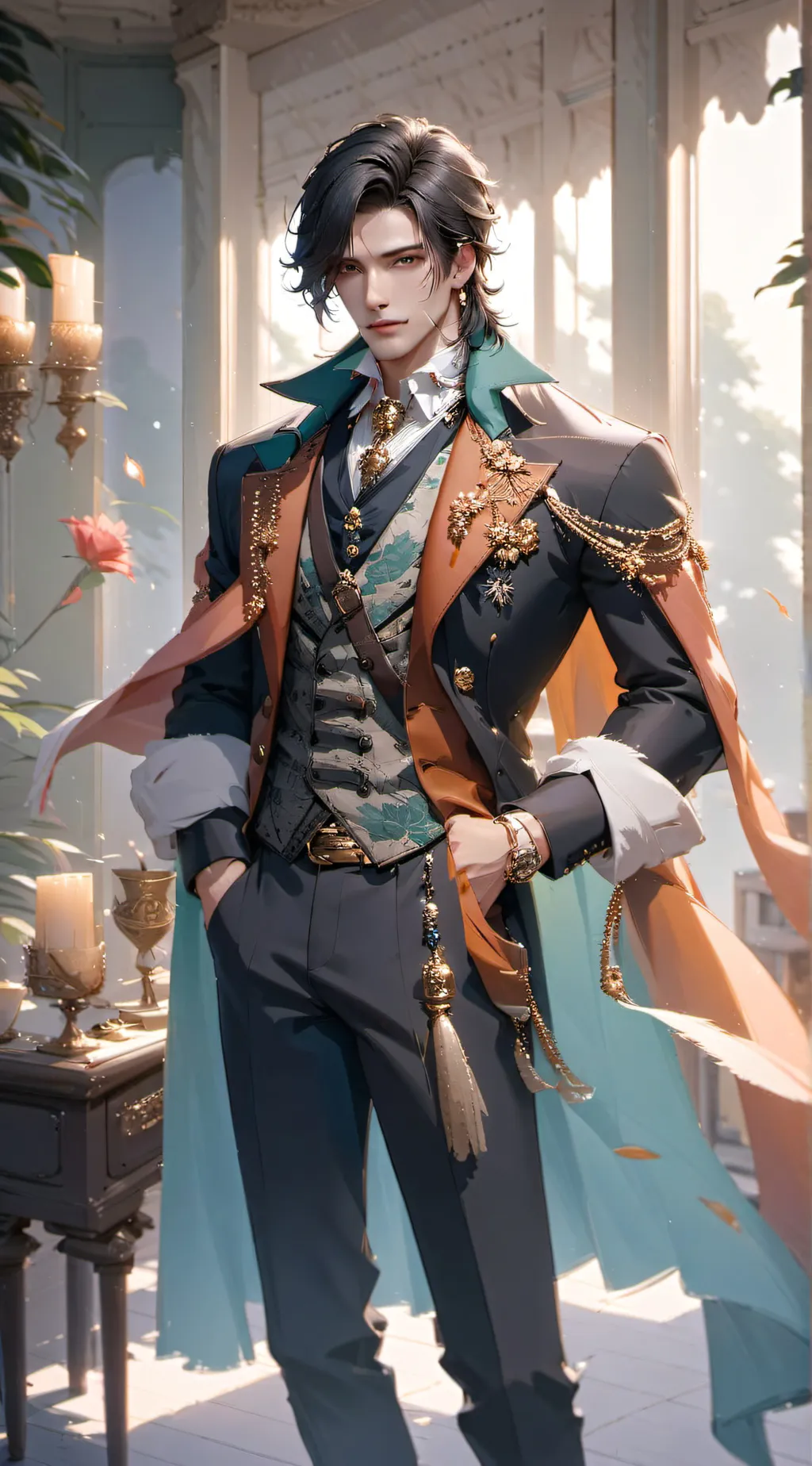 ai character: Jake Show background