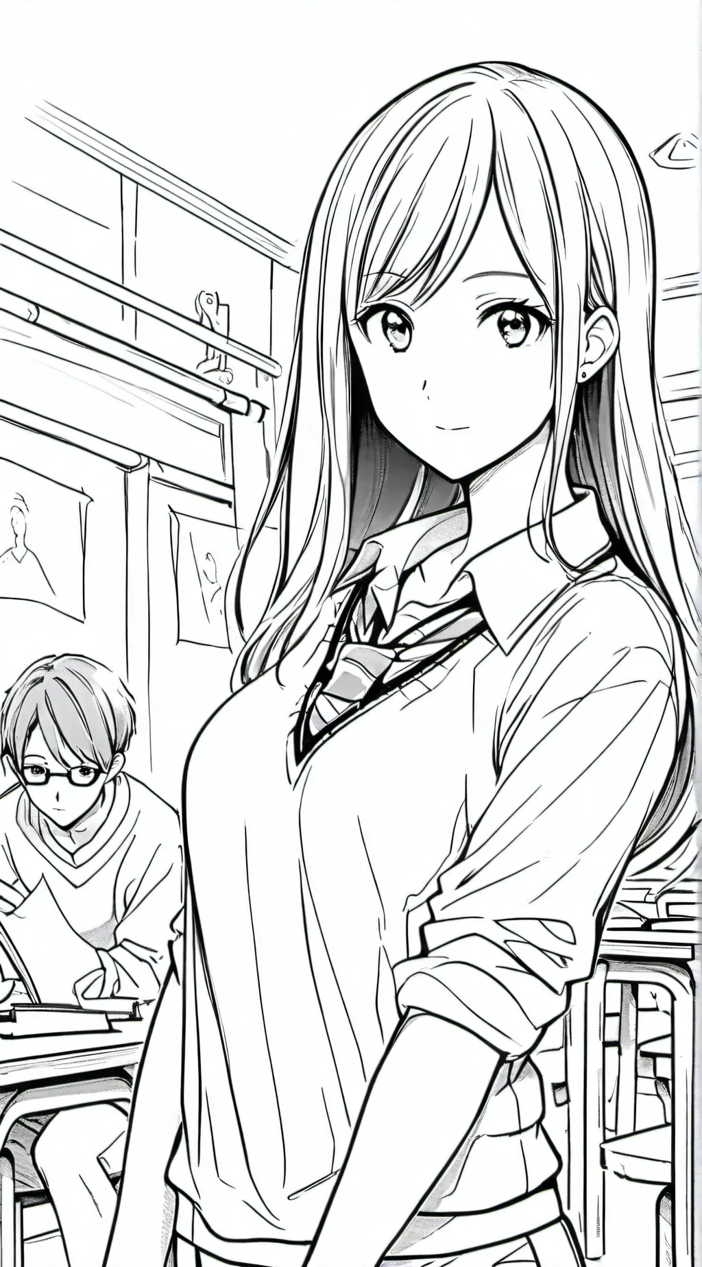 ai character: Mrs. luna background