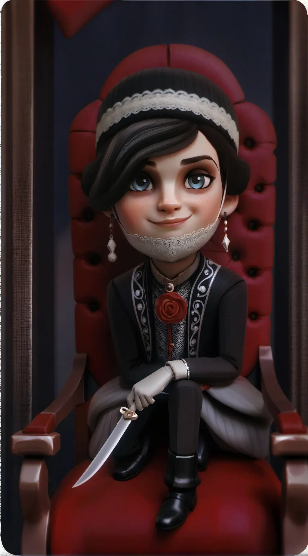 ai character: LOV background