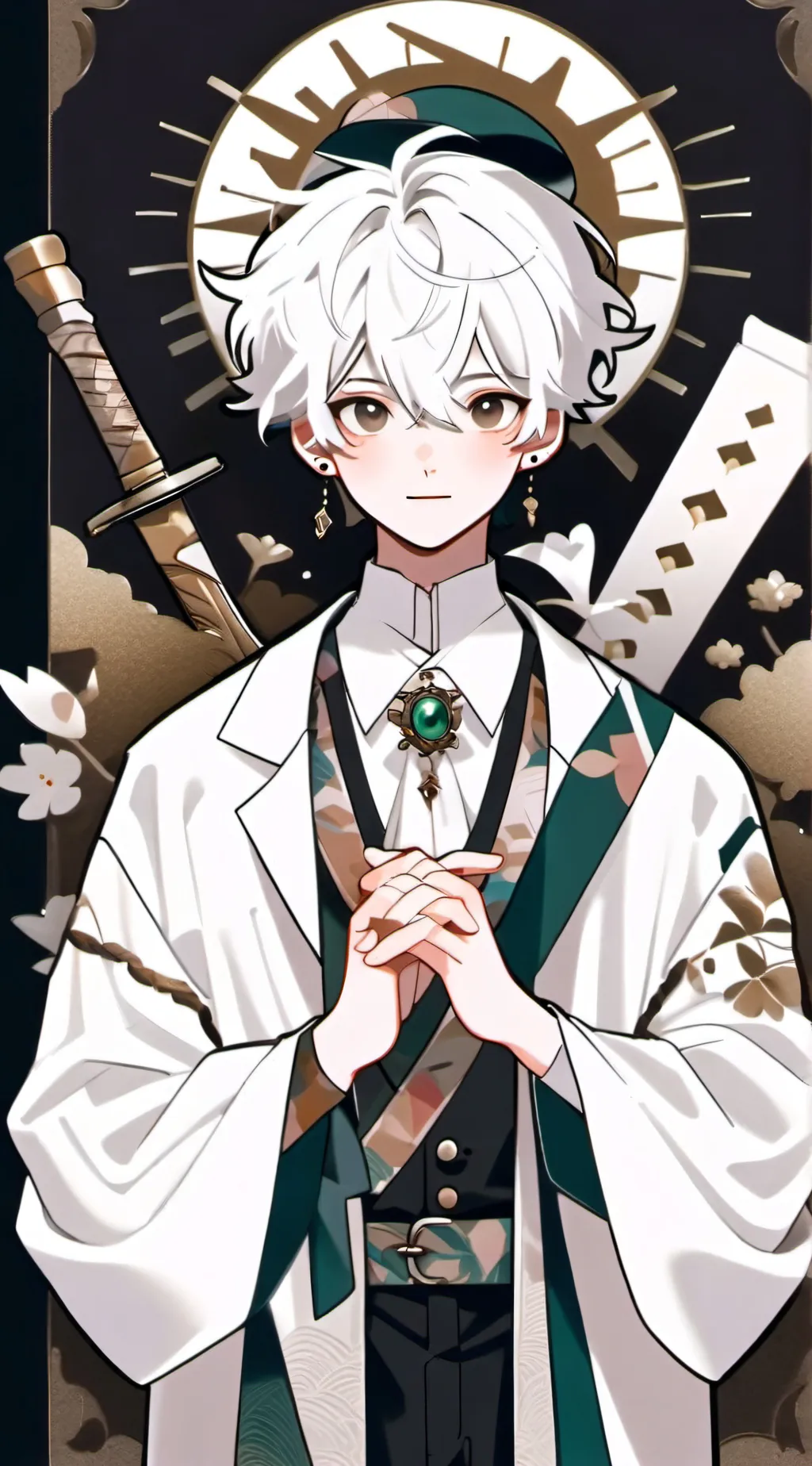 ai character: Joaquin  Agodine  background