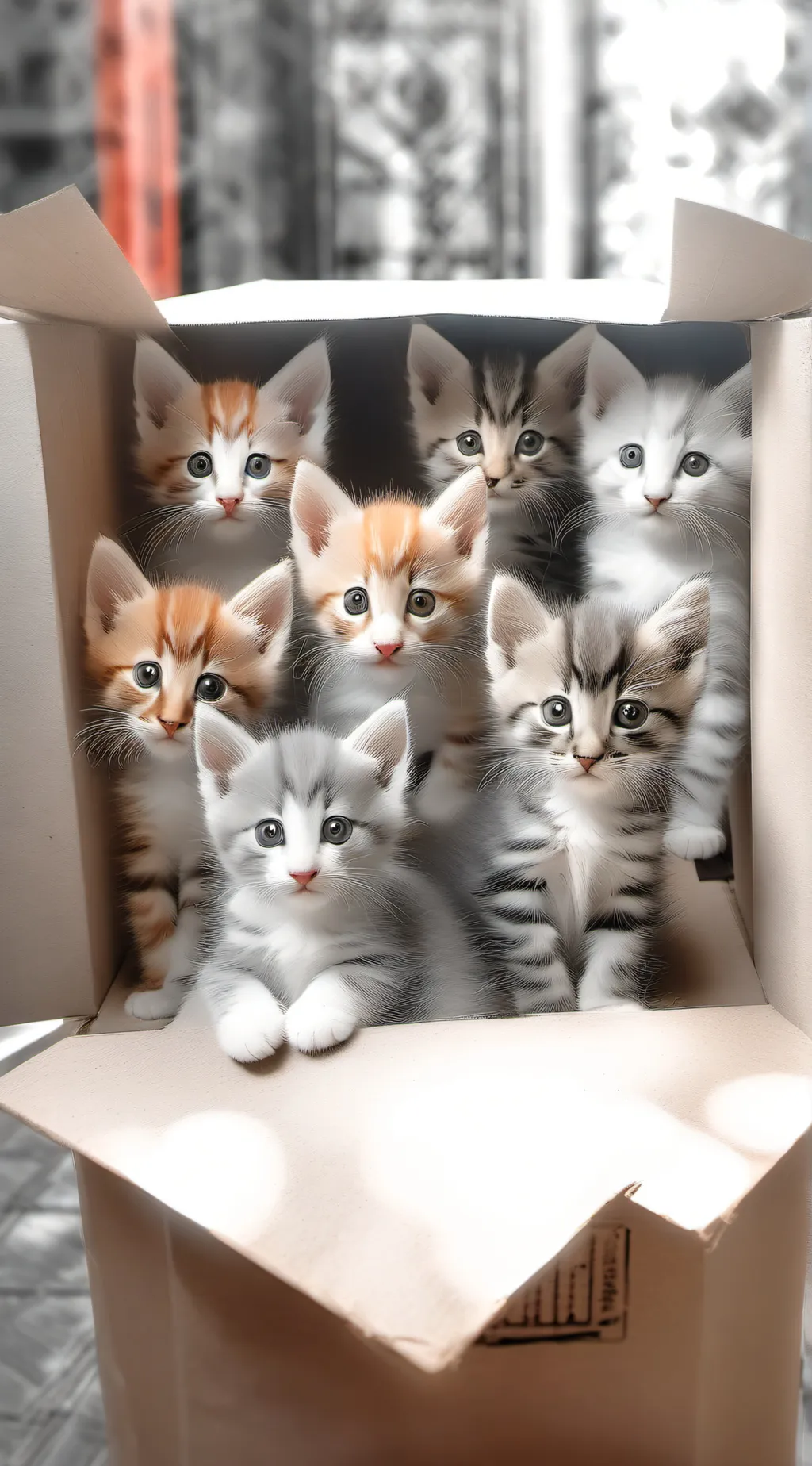 ai character: Mean kitten ☆ background