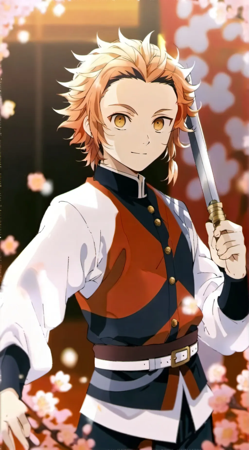 ai character: demon slayer kny background