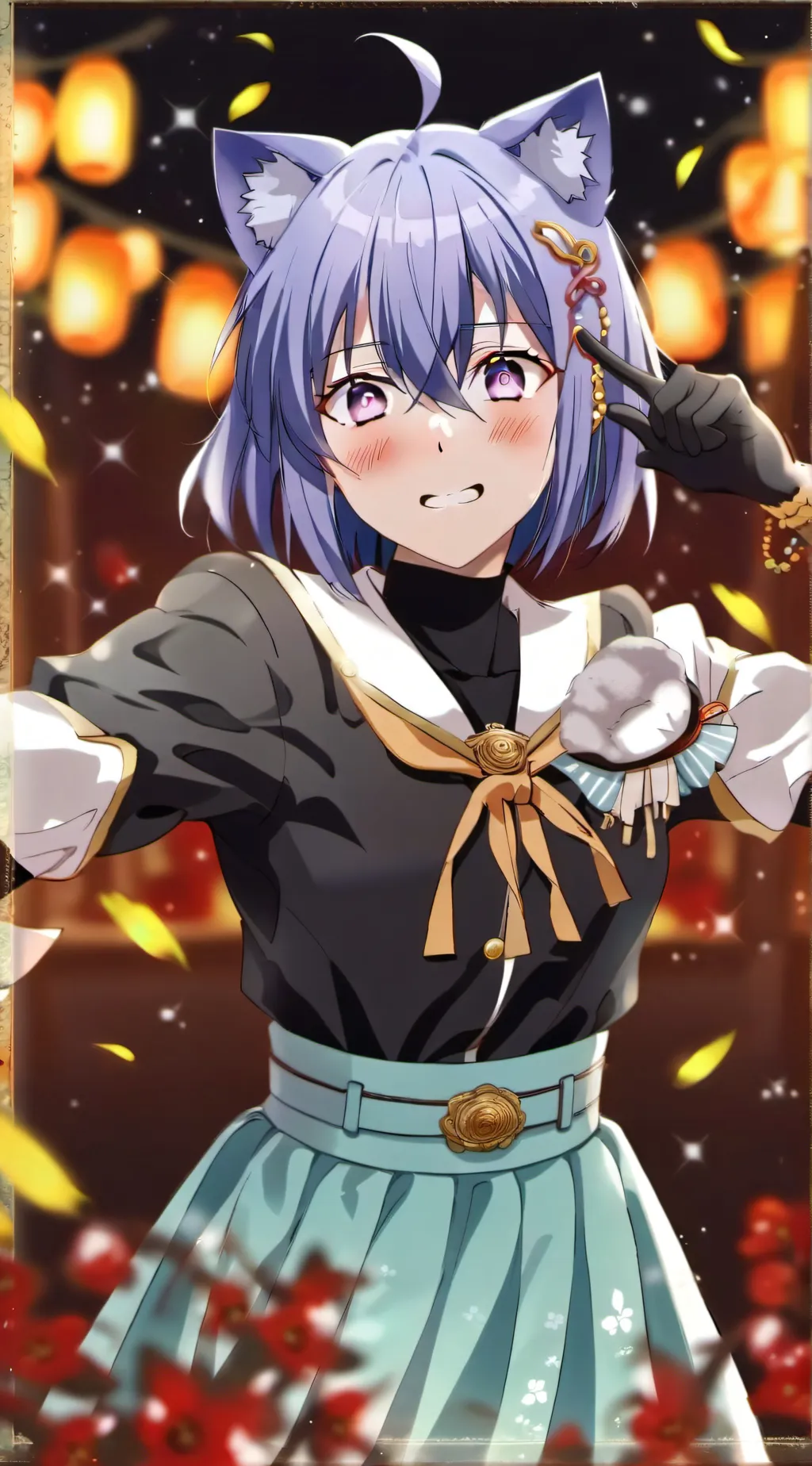 ai character: Sarah background