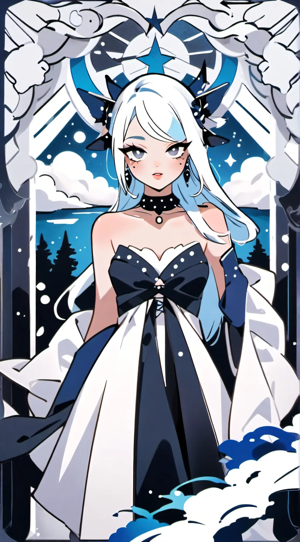 ai character: Midnight background