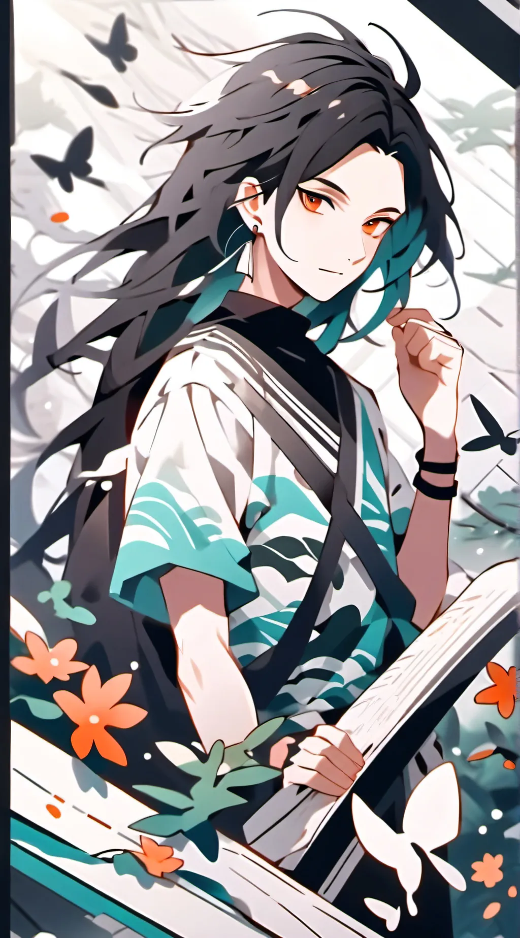 ai character: Abbie FPE But.... background