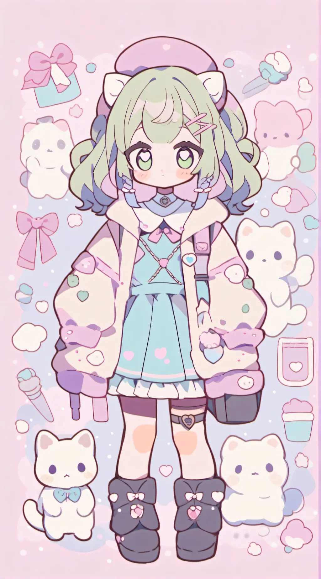 ai character: Mimi background