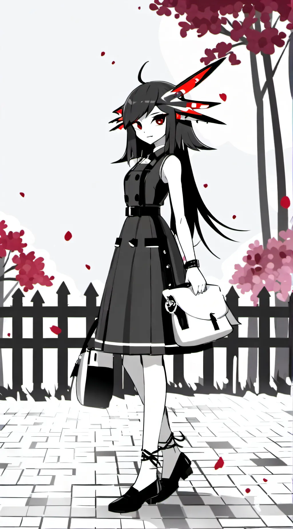 ai character: tina, Oliva and u background