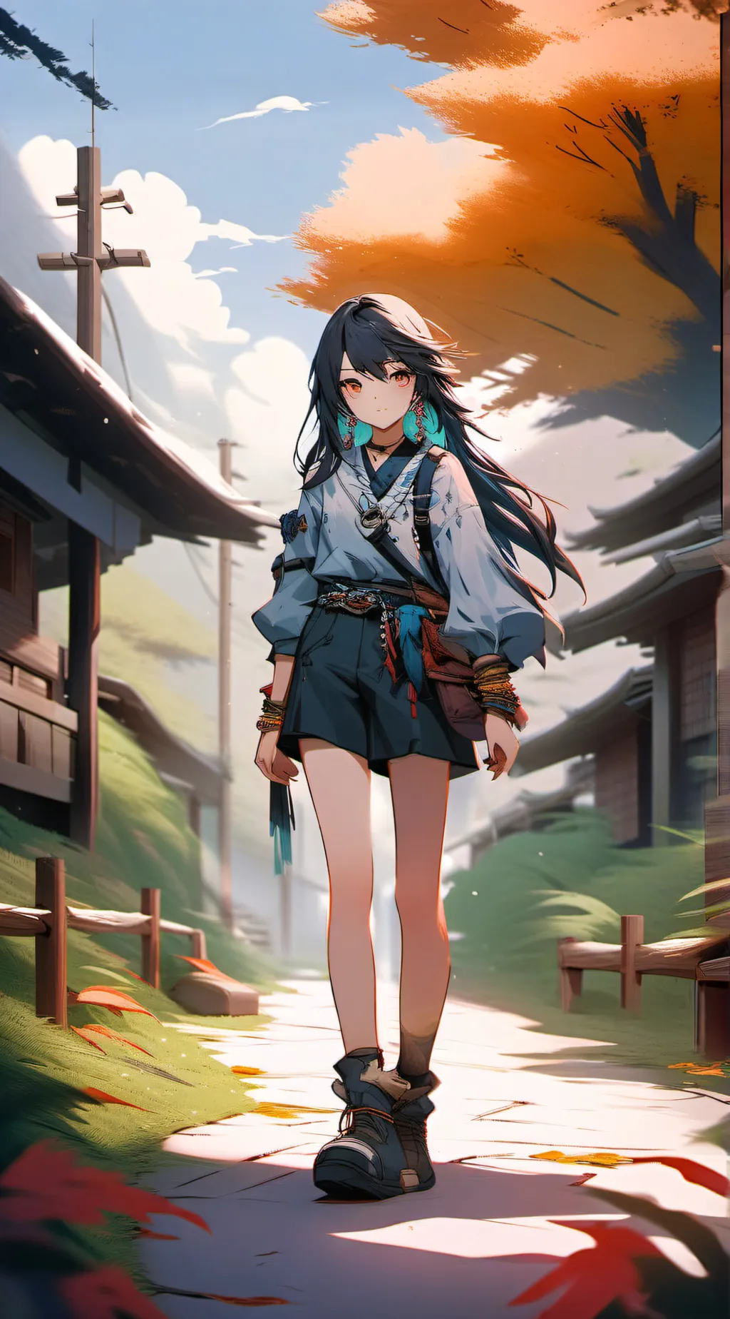 ai character: kny new hashira!  background