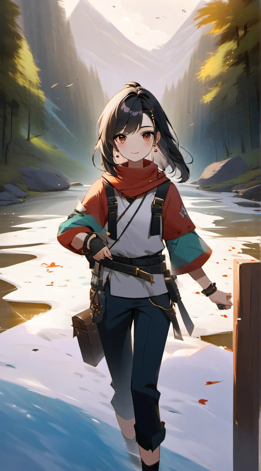 ai character: estas en otro mund background