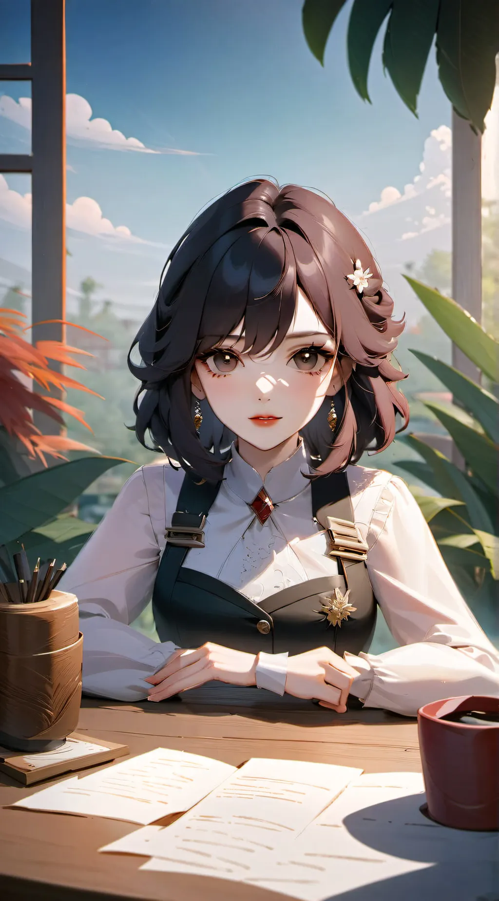 ai character: Sanemi  background