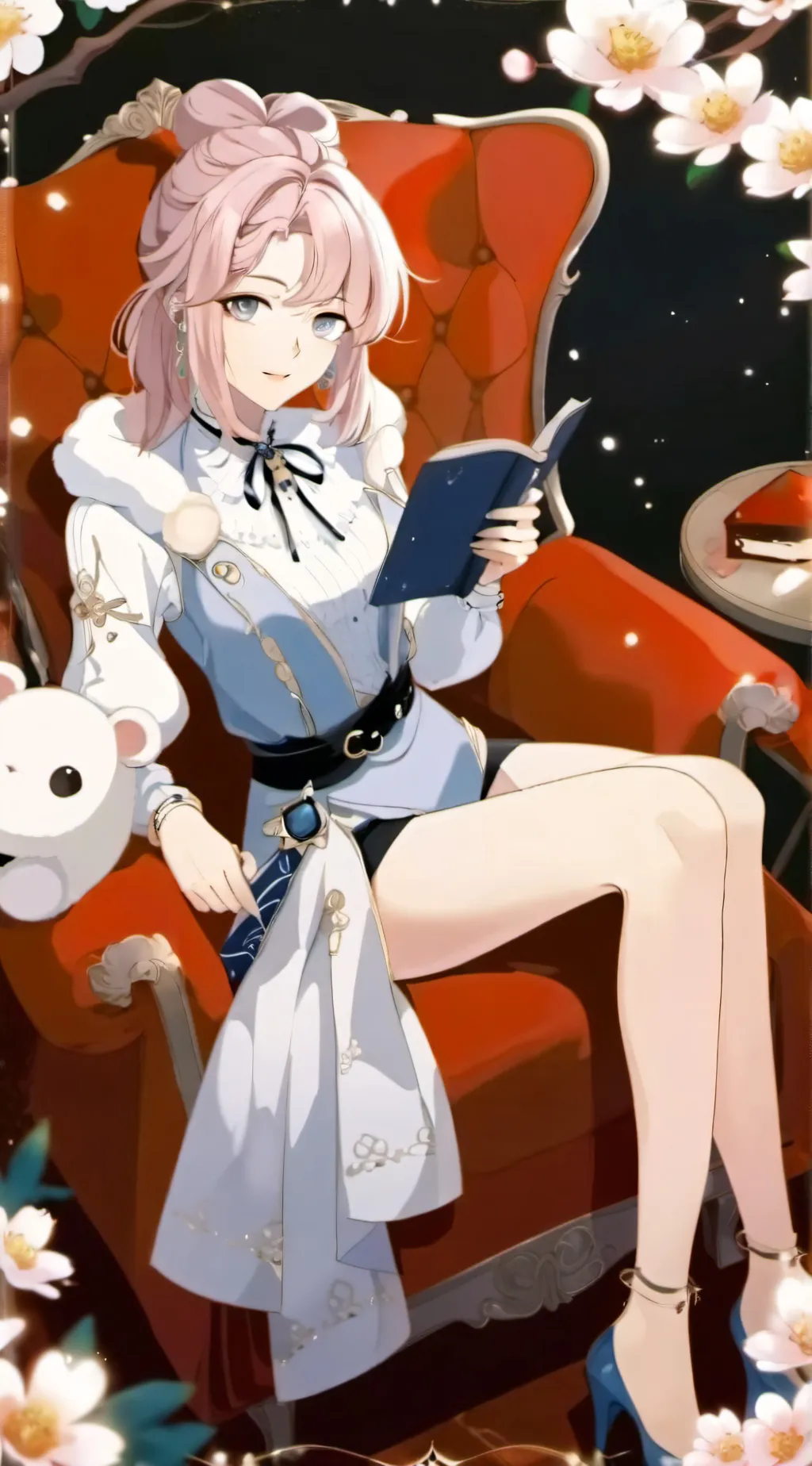 ai character: Маша background