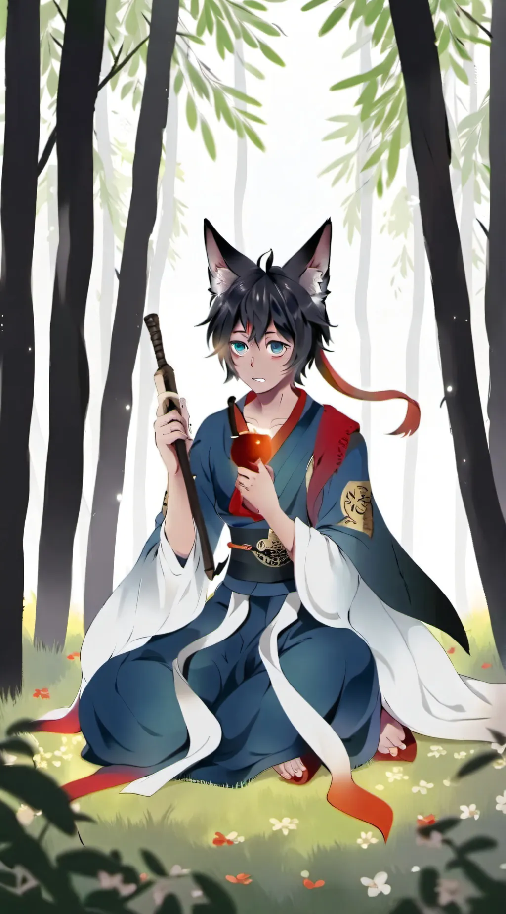 ai character: ALEN background