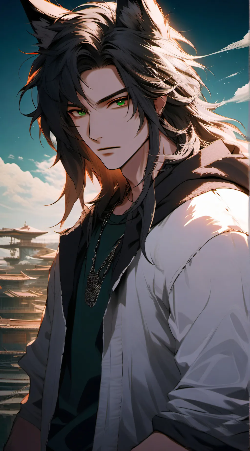 ai character: Damine background