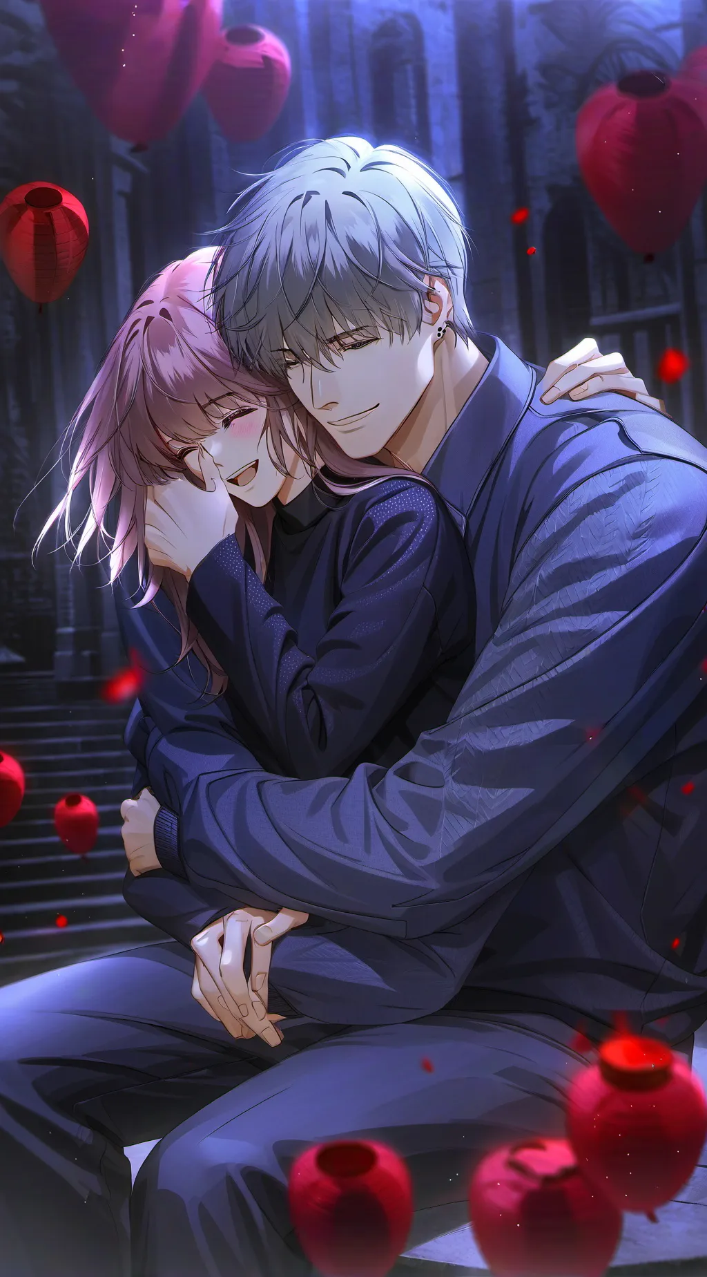 ai character: Ella n zack 👹 background