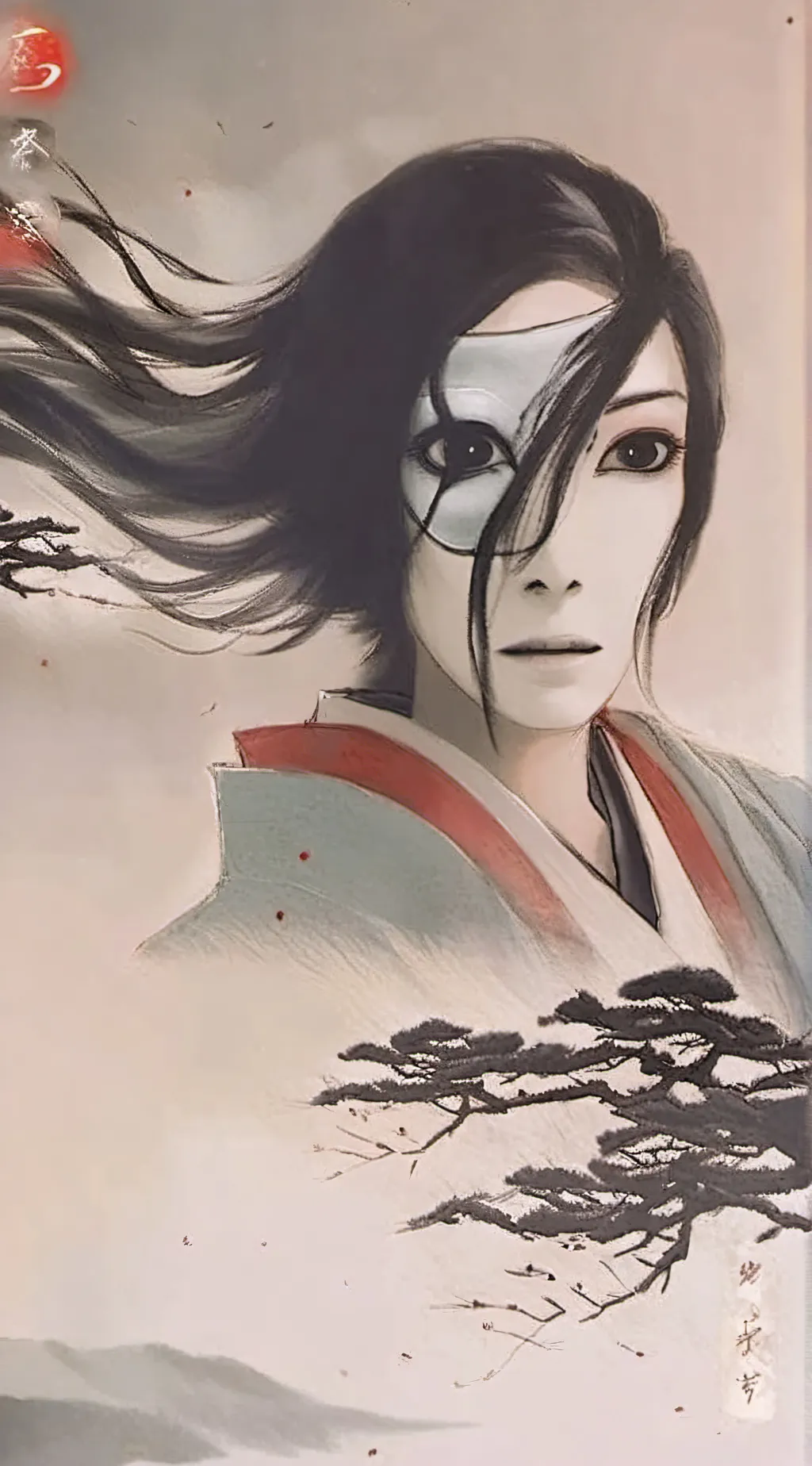 ai character: ￼ The legend ￼ background