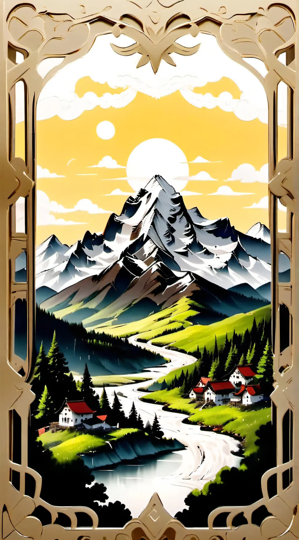 ai character: Chocoheart Dragon background